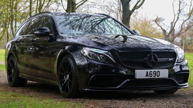 2018 18 Mercedes-Benz C-Class C63 AMG 4.0 V8 (476) Premium Estate Touring Automatic Euro 6 (Panoramic Sunroof / Premium Navigation / Surround Camera / Premium Sound)