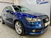 USED 2012 62 AUDI A1 1.4 TFSI S LINE 3d 122 BHP 1 P.Owner, P.Sensors,&pound;4kExtras