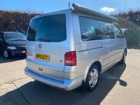 USED 2013 13 VOLKSWAGEN CALIFORNIA 2.0 SE TDI BLUEMOTION TECHNOLOGY 180 BHP Super clean and well cared for with 61200 miles & 2 owners from new. Full History. Full Leather, Night Heater, Side Awning, Cruise Control