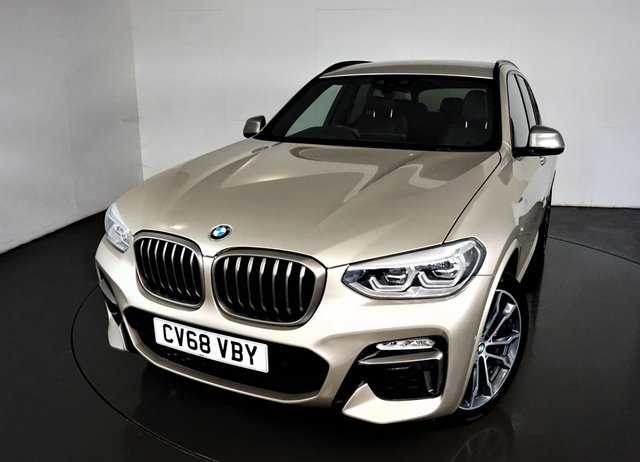 2019 68 BMW X3 3.0 M40I 5d AUTO 356 BHP-2 OWNER CAR-REGISTERED JAN 2019-SUNSTONE METALLIC WITH HEATED BLACK VERNASCA LEATHER-20