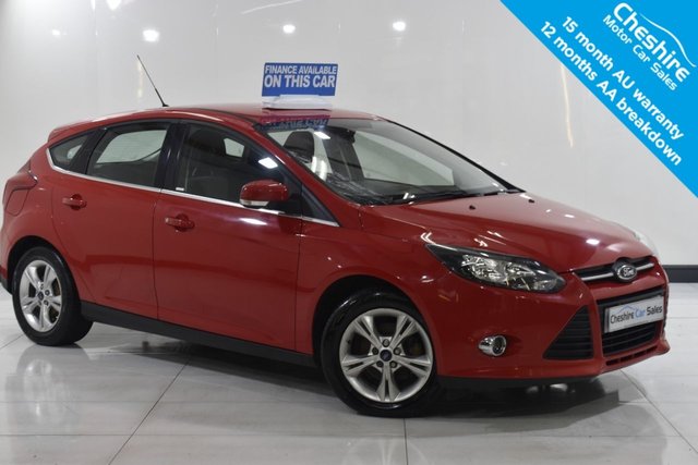 2012 12 Ford Focus 1.6 ZETEC 5d 104 BHP