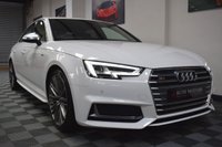 USED 2018 54 AUDI S4 3.0 S4 TFSI QUATTRO 4d 349 BHP DIGITAL DASH / RED LEATHER