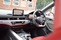 USED 2018 54 AUDI S4 3.0 S4 TFSI QUATTRO 4d 349 BHP DIGITAL DASH / RED LEATHER