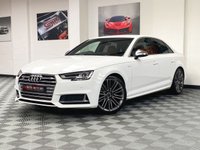 USED 2018 54 AUDI S4 3.0 S4 TFSI QUATTRO 4d 349 BHP DIGITAL DASH / RED LEATHER