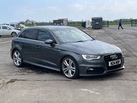 USED 2013 N AUDI A3 2.0 TDI S LINE 5d 148 BHP METAINT, 1/LEATHER
