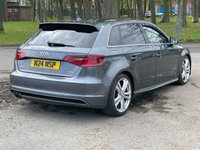 USED 2013 N AUDI A3 2.0 TDI S LINE 5d 148 BHP METAINT, 1/LEATHER