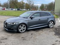 USED 2013 N AUDI A3 2.0 TDI S LINE 5d 148 BHP METAINT, 1/LEATHER