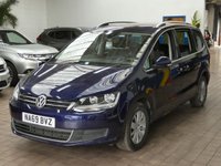 USED 2019 69 VOLKSWAGEN SHARAN 1.4 SE NAVIGATION TSI DSG 5d 148 BHP 7 SEATS SAT NAV PARK SENSORS GENUINE LOW MILEAGE 1 OWNER SERVICE 6 MONTHS GOLD WARRANTY