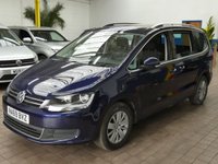 USED 2019 69 VOLKSWAGEN SHARAN 1.4 SE NAVIGATION TSI DSG 5d 148 BHP 7 SEATS SAT NAV PARK SENSORS GENUINE LOW MILEAGE 1 OWNER SERVICE 6 MONTHS GOLD WARRANTY