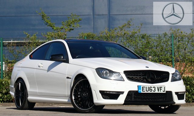2013 63 Mercedes-Benz C-Class 6.2 C63 V8 AMG EDITION 125 2d 457 BHP [ 2 FORMER KEEPERS ]