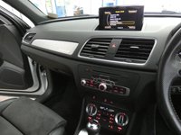 USED 2014 64 AUDI Q3 2.0 TDI QUATTRO S LINE PLUS 5d 177 BHP NEW MOT AND SERVICE. 4WD SAT NAV PART LEATHER HEATED SEATS PARKING SENSORS 2 OWNER FROM NEW SERVICE HISTORY CAMBELT