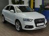 USED 2014 64 AUDI Q3 2.0 TDI QUATTRO S LINE PLUS 5d 177 BHP NEW MOT AND SERVICE. 4WD SAT NAV PART LEATHER HEATED SEATS PARKING SENSORS 2 OWNER FROM NEW SERVICE HISTORY CAMBELT