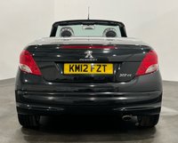 USED 2012 12 PEUGEOT 207 1.6 CC ALLURE 2d 120 BHP Automatic 1.6 ALLURE,  Luxury Leather Pack, Heated Seats , Oynx Black, 17" Hockenheim Wheels