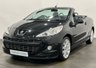 USED 2012 12 PEUGEOT 207 1.6 CC ALLURE 2d 120 BHP Automatic 1.6 ALLURE,  Luxury Leather Pack, Heated Seats , Oynx Black, 17" Hockenheim Wheels