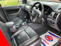 USED 2017 66 FORD RANGER 2.2 LIMITED 4X4 DCB TDCI 4d 148 BHP FULL HISTORY !! GENUINE LOW MILES