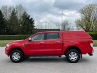 USED 2017 66 FORD RANGER 2.2 LIMITED 4X4 DCB TDCI 4d 148 BHP FULL HISTORY !! GENUINE LOW MILES