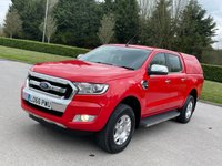 USED 2017 66 FORD RANGER 2.2 LIMITED 4X4 DCB TDCI 4d 148 BHP FULL HISTORY !! GENUINE LOW MILES