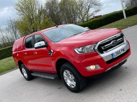 USED 2017 66 FORD RANGER 2.2 LIMITED 4X4 DCB TDCI 4d 148 BHP FULL HISTORY !! GENUINE LOW MILES