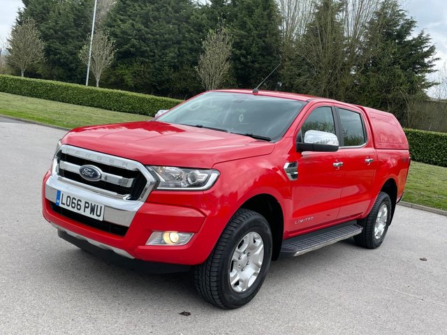2017 66 Ford Ranger 2.2 LIMITED 4X4 DCB TDCI 4d 148 BHP