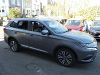USED 2019 69 MITSUBISHI OUTLANDER 2.0 EXCEED 5d 148 BHP 7 Seats, Leather, Sat Nav,360 Cam, Heated Seats, Heated Steering Wheel, Apple Car Play, Android Auto. Full Mitsubishi service history, ULEZ AND CAZ OK
