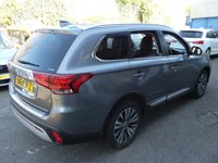 USED 2019 69 MITSUBISHI OUTLANDER 2.0 EXCEED 5d 148 BHP 7 Seats, Leather, Sat Nav,360 Cam, Heated Seats, Heated Steering Wheel, Apple Car Play, Android Auto. Full Mitsubishi service history, ULEZ AND CAZ OK