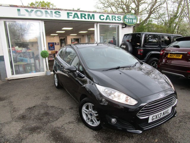 2013 13 Ford Fiesta 1.5 ZETEC TDCI 3d 74 BHP