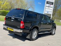 USED 2012 62 TOYOTA HI-LUX 3.0 INVINCIBLE 4X4 D-4D DCB 169 BHP ** NO VAT * CANOPY + BLUETOOTH