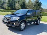 USED 2012 62 TOYOTA HI-LUX 3.0 INVINCIBLE 4X4 D-4D DCB 169 BHP ** NO VAT * CANOPY + BLUETOOTH