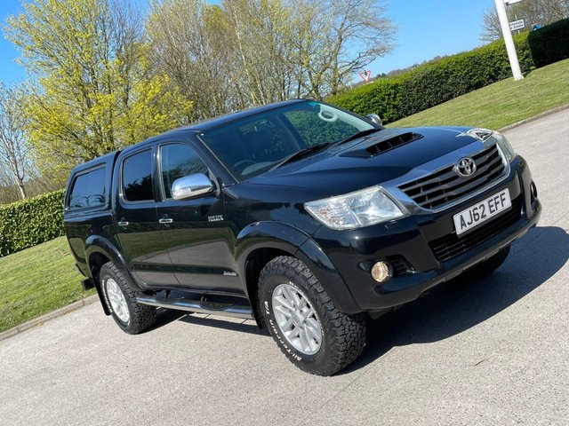 2012 62 Toyota HI-Lux 3.0 INVINCIBLE 4X4 D-4D DCB 169 BHP