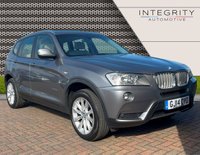 USED 2014 14 BMW X3 3.0 XDRIVE30D SE 5d 255 BHP LOW MILEAGE EXAMPLE