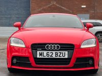 USED 2012 62 AUDI TT 2.0 TDI QUATTRO BLACK EDITION 2d 168 BHP REAR PARKING SENSORS +  BLUETOOTH +  FULL LEATHER TRIM +  HEATED FRONT SEATS +  PEDDLE SHIFTERS +  S-LINE STEERING WHEEL +  CRUISE CONTROL +  19 INCH ALLOY WHEELS +