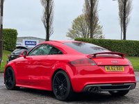 USED 2012 62 AUDI TT 2.0 TDI QUATTRO BLACK EDITION 2d 168 BHP REAR PARKING SENSORS +  BLUETOOTH +  FULL LEATHER TRIM +  HEATED FRONT SEATS +  PEDDLE SHIFTERS +  S-LINE STEERING WHEEL +  CRUISE CONTROL +  19 INCH ALLOY WHEELS +