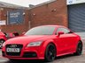 USED 2012 62 AUDI TT 2.0 TDI QUATTRO BLACK EDITION 2d 168 BHP REAR PARKING SENSORS +  BLUETOOTH +  FULL LEATHER TRIM +  HEATED FRONT SEATS +  PEDDLE SHIFTERS +  S-LINE STEERING WHEEL +  CRUISE CONTROL +  19 INCH ALLOY WHEELS +