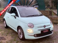 USED 2015 15 FIAT 500 0.9  LOUNGE 3d 85 BHP 2015 FIAT 500 LOUNGE - PAN GLASS ROOF - ALLOY WHEELS - IDEAL 1ST CAR - ZERO ROAD TAX - LOW INSURANCE GROUP - COOL MINT GREEN