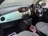 USED 2015 15 FIAT 500 0.9  LOUNGE 3d 85 BHP 2015 FIAT 500 LOUNGE - PAN GLASS ROOF - ALLOY WHEELS - IDEAL 1ST CAR - ZERO ROAD TAX - LOW INSURANCE GROUP - COOL MINT GREEN