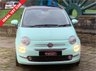 USED 2015 15 FIAT 500 0.9  LOUNGE 3d 85 BHP 2015 FIAT 500 LOUNGE - PAN GLASS ROOF - ALLOY WHEELS - IDEAL 1ST CAR - ZERO ROAD TAX - LOW INSURANCE GROUP - COOL MINT GREEN