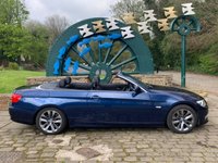 USED 2013 13 BMW 3 SERIES 3.0 330D SE 2d 242 BHP 2013 BMW 330D SE CONVERTIBLE - 6SPD MANUAL - FULL DAKOTA BLACK LEATHER - 17 INCH ALLOY WHEELS - 1 FORMER KEEPER - SERVICE HISTORY