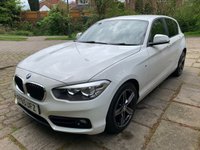 USED 2015 65 BMW 1 SERIES 2.0 118D SPORT 5d 147 BHP 2015/65reg BMW 118D SPORT 5DR 2.0 DIESEL 6SPD MANUAL - SATELLITE NAVIGATION - SERVICE HISTORY - 2 FORMER KEEPERS - 17 INCH UPGRADE ALLOYS - ONLY &pound;20.00 PER YEAR TAX