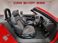 USED 2012 12 AUDI TT 2.0 TFSI (211 PS) S LINE BLACK EDITION 2DR ROADSTER CONVERTIBLE (S/S) + LEATHER / ALCANTARA SPORT SEATS + BOSE + RADIO- 6 DISC CD MULTICHANGER + Bi-XENONS / L.E.D.S + REVERSE PARK AID + 19S 19S+LEATHER / ALCANTARA+BOSE+RADIO-6 CD MULTICHANGER