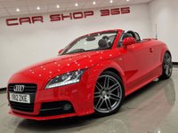 USED 2012 12 AUDI TT 2.0 TFSI (211 PS) S LINE BLACK EDITION 2DR ROADSTER CONVERTIBLE (S/S) + LEATHER / ALCANTARA SPORT SEATS + BOSE + RADIO- 6 DISC CD MULTICHANGER + Bi-XENONS / L.E.D.S + REVERSE PARK AID + 19S 19S+LEATHER / ALCANTARA+BOSE+RADIO-6 CD MULTICHANGER