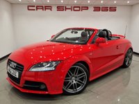 USED 2012 12 AUDI TT 2.0 TFSI (211 PS) S LINE BLACK EDITION 2DR ROADSTER CONVERTIBLE (S/S) + LEATHER / ALCANTARA SPORT SEATS + BOSE + RADIO- 6 DISC CD MULTICHANGER + Bi-XENONS / L.E.D.S + REVERSE PARK AID + 19S 19S+LEATHER / ALCANTARA+BOSE+RADIO-6 CD MULTICHANGER