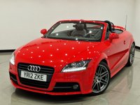 USED 2012 12 AUDI TT 2.0 TFSI (211 PS) S LINE BLACK EDITION 2DR ROADSTER CONVERTIBLE (S/S) + LEATHER / ALCANTARA SPORT SEATS + BOSE + RADIO- 6 DISC CD MULTICHANGER + Bi-XENONS / L.E.D.S + REVERSE PARK AID + 19S 19S+LEATHER / ALCANTARA+BOSE+RADIO-6 CD MULTICHANGER