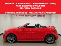 USED 2012 12 AUDI TT 2.0 TFSI (211 PS) S LINE BLACK EDITION 2DR ROADSTER CONVERTIBLE (S/S) + LEATHER / ALCANTARA SPORT SEATS + BOSE + RADIO- 6 DISC CD MULTICHANGER + Bi-XENONS / L.E.D.S + REVERSE PARK AID + 19S 19S+LEATHER / ALCANTARA+BOSE+RADIO-6 CD MULTICHANGER