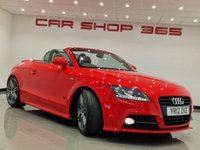 USED 2012 12 AUDI TT 2.0 TFSI (211 PS) S LINE BLACK EDITION 2DR ROADSTER CONVERTIBLE (S/S) + LEATHER / ALCANTARA SPORT SEATS + BOSE + RADIO- 6 DISC CD MULTICHANGER + Bi-XENONS / L.E.D.S + REVERSE PARK AID + 19S 19S+LEATHER / ALCANTARA+BOSE+RADIO-6 CD MULTICHANGER