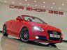 USED 2012 12 AUDI TT 2.0 TFSI (211 PS) S LINE BLACK EDITION 2DR ROADSTER CONVERTIBLE (S/S) + LEATHER / ALCANTARA SPORT SEATS + BOSE + RADIO- 6 DISC CD MULTICHANGER + Bi-XENONS / L.E.D.S + REVERSE PARK AID + 19S 19S+LEATHER / ALCANTARA+BOSE+RADIO-6 CD MULTICHANGER