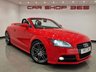 USED 2012 12 AUDI TT 2.0 TFSI (211 PS) S LINE BLACK EDITION 2DR ROADSTER CONVERTIBLE (S/S) + LEATHER / ALCANTARA SPORT SEATS + BOSE + RADIO- 6 DISC CD MULTICHANGER + Bi-XENONS / L.E.D.S + REVERSE PARK AID + 19S 19S+LEATHER / ALCANTARA+BOSE+RADIO-6 CD MULTICHANGER
