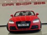 USED 2012 12 AUDI TT 2.0 TFSI (211 PS) S LINE BLACK EDITION 2DR ROADSTER CONVERTIBLE (S/S) + LEATHER / ALCANTARA SPORT SEATS + BOSE + RADIO- 6 DISC CD MULTICHANGER + Bi-XENONS / L.E.D.S + REVERSE PARK AID + 19S 19S+LEATHER / ALCANTARA+BOSE+RADIO-6 CD MULTICHANGER