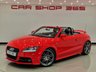 USED 2012 12 AUDI TT 2.0 TFSI (211 PS) S LINE BLACK EDITION 2DR ROADSTER CONVERTIBLE (S/S) + LEATHER / ALCANTARA SPORT SEATS + BOSE + RADIO- 6 DISC CD MULTICHANGER + Bi-XENONS / L.E.D.S + REVERSE PARK AID + 19S 19S+LEATHER / ALCANTARA+BOSE+RADIO-6 CD MULTICHANGER