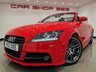 USED 2012 12 AUDI TT 2.0 TFSI (211 PS) S LINE BLACK EDITION 2DR ROADSTER CONVERTIBLE (S/S) + LEATHER / ALCANTARA SPORT SEATS + BOSE + RADIO- 6 DISC CD MULTICHANGER + Bi-XENONS / L.E.D.S + REVERSE PARK AID + 19S 19S+LEATHER / ALCANTARA+BOSE+RADIO-6 CD MULTICHANGER