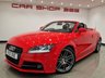 USED 2012 12 AUDI TT 2.0 TFSI (211 PS) S LINE BLACK EDITION 2DR ROADSTER CONVERTIBLE (S/S) + LEATHER / ALCANTARA SPORT SEATS + BOSE + RADIO- 6 DISC CD MULTICHANGER + Bi-XENONS / L.E.D.S + REVERSE PARK AID + 19S 19S+LEATHER / ALCANTARA+BOSE+RADIO-6 CD MULTICHANGER